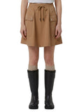 Brown Above Knee Skirt 1