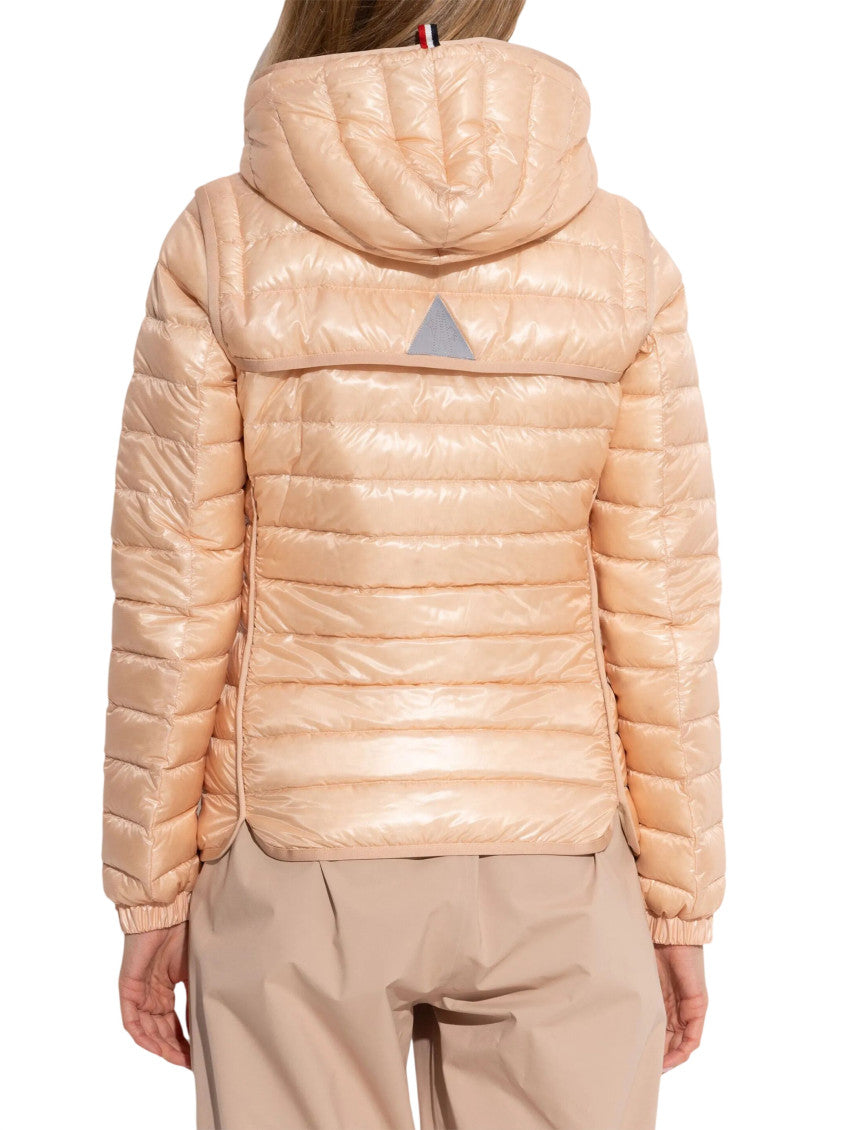 Light Pink Quilted Hood Jacket 2