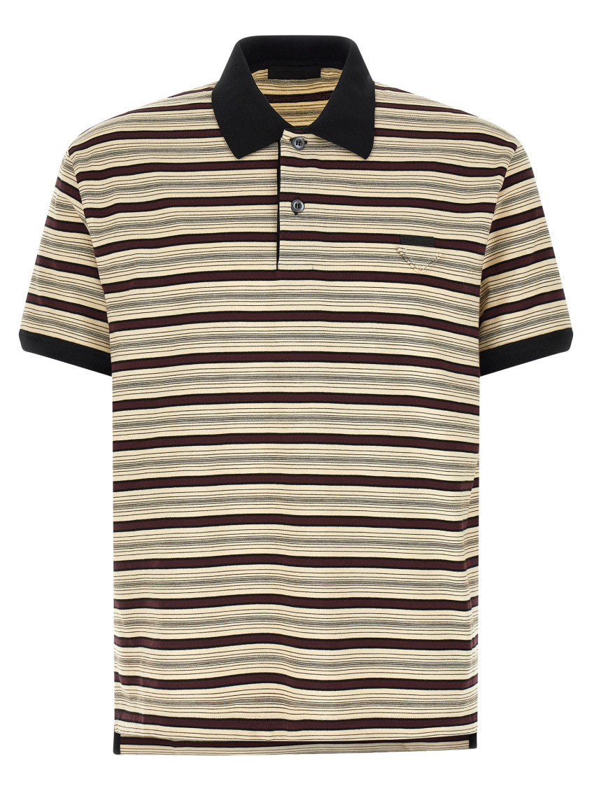 Beige Shirt Collar Polo 1