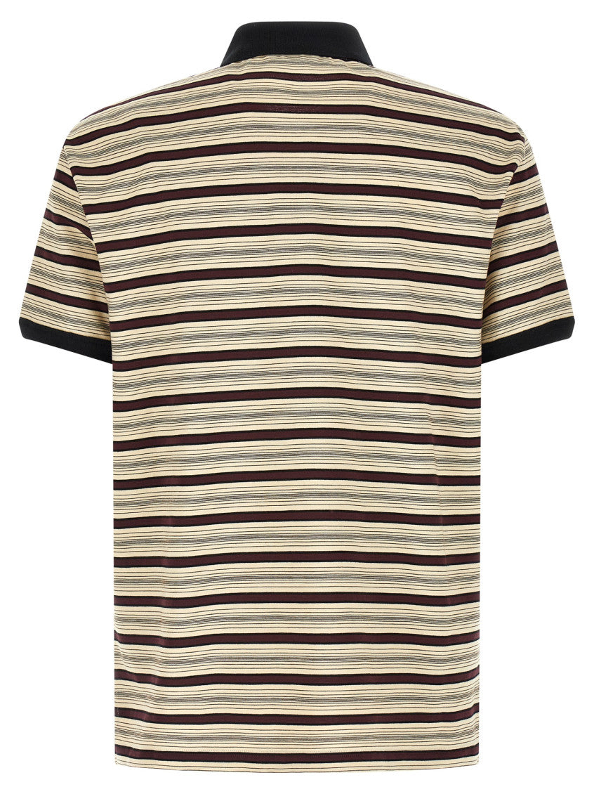 Beige Shirt Collar Polo 2