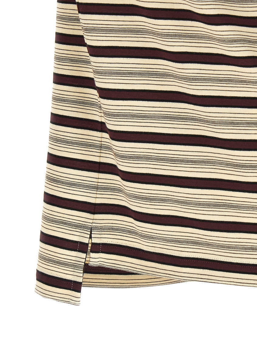 Beige Shirt Collar Polo 4