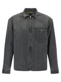 Dark Grey Zip Shirt 1