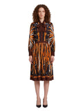 Multicolor Printed Knee Length Dress 1