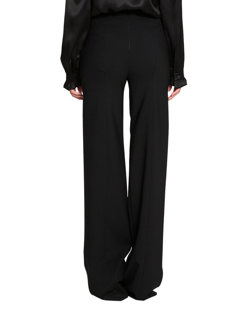 Black Regular Flat Front Pant 2