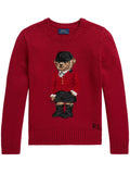 Girls Red Graphic Sweater 1