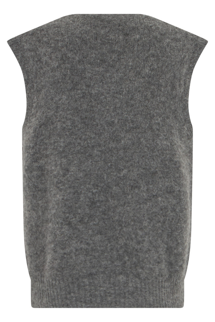 Grey Crew Neck Sweater 2