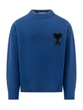 Blue Mock Collar Sweater 1