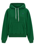 Green Logo Hood Sweatshirt 1
