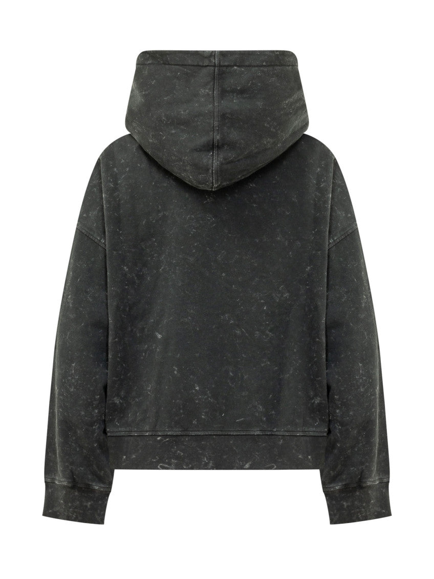 Grey Graphic Hood Hoodie 2