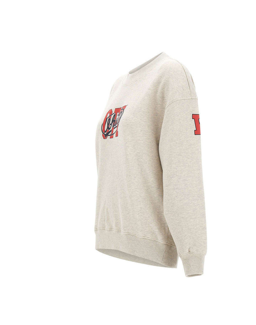 Grey Graphic Crew Neck Sweatshirt 3