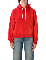 Red Logo Hood Sweatshirt 1