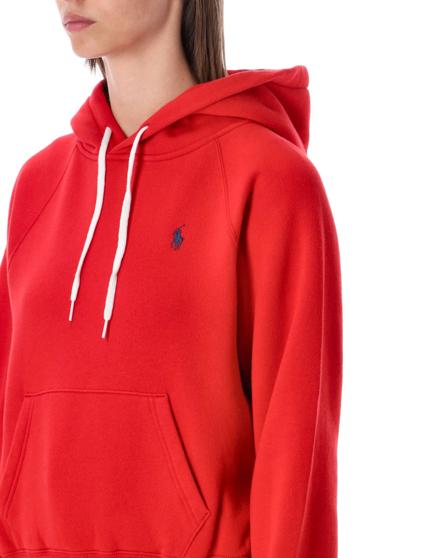 Red Logo Hood Sweatshirt 3