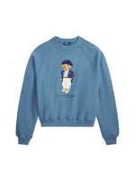Blue Graphic Crew Neck Sweatshirt 1