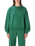 Green Logo Crew Neck Sweatshirt 1