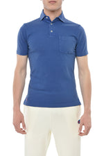 Blue Shirt Collar Polo 1