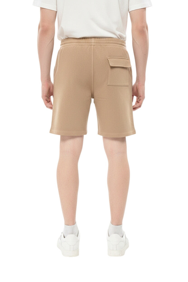 Beige Drawstring Shorts 2