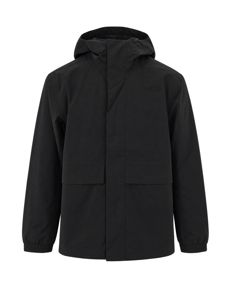 Black Regular Hood Jacket 1