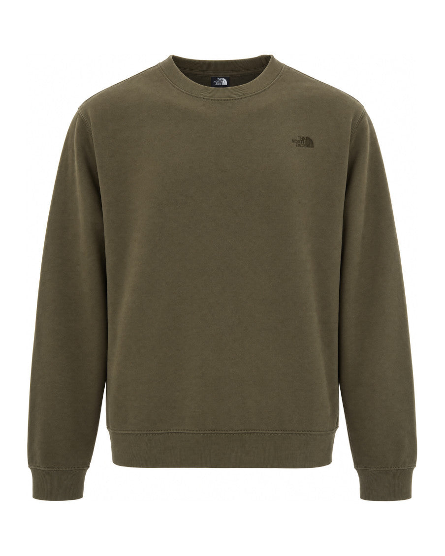 Green Crew Neck Sweatshirt 1