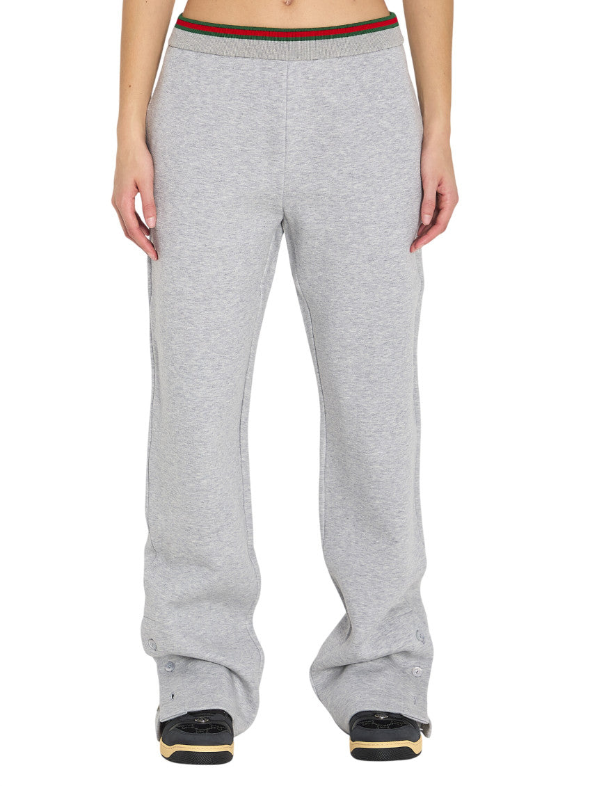 Grey Cotton Solid Activewear 1