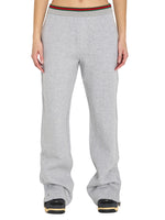 Grey Cotton Solid Activewear 1