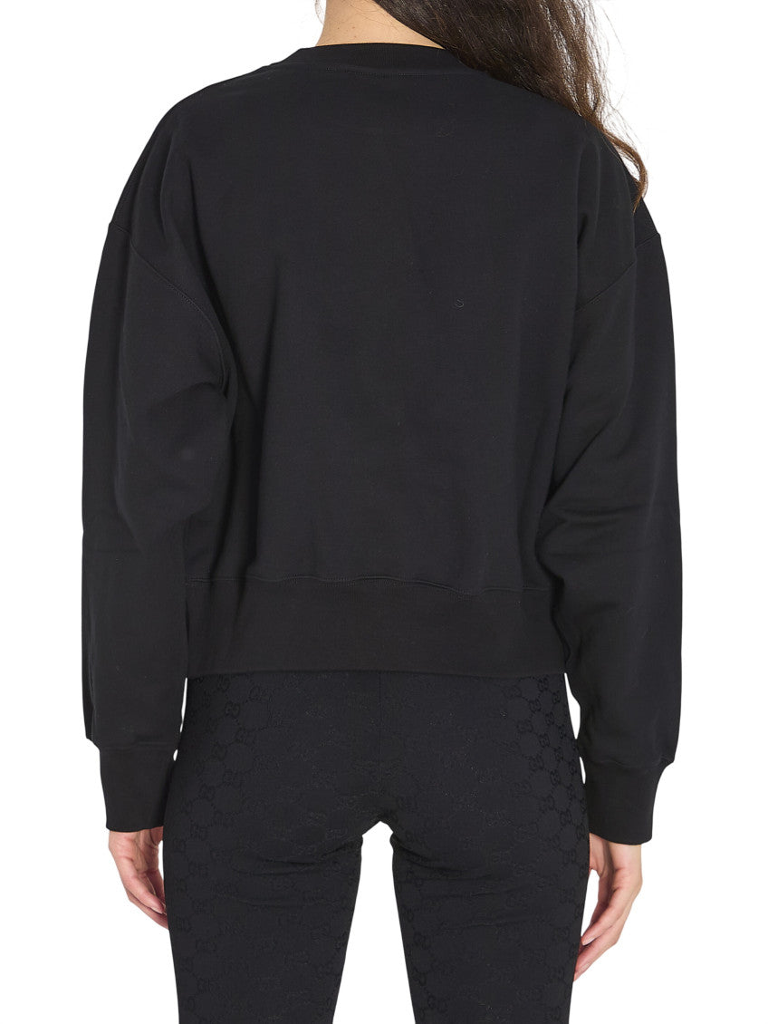 Black Crew Neck Sweatshirt 2