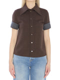 Brown Regular Solid Shirt 1