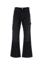 Black Mid Rise Jeans 1