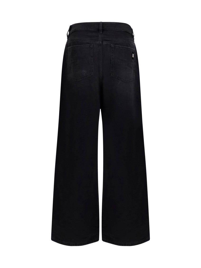 Black High Rise Jeans 2