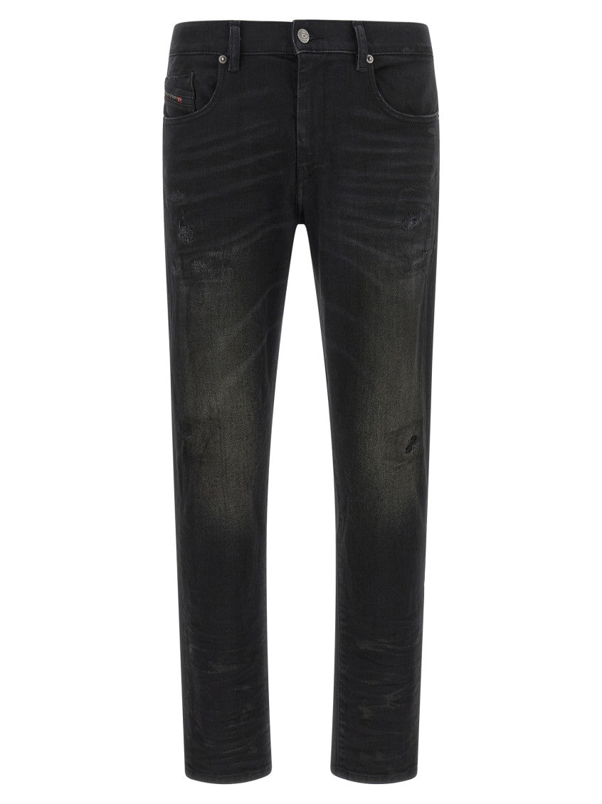 Black Mid Rise Jeans 1