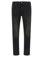 Black Mid Rise Jeans 1
