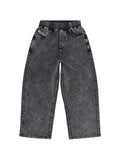 Dark Grey Loose High Rise Jeans 1