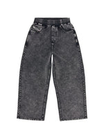 Dark Grey Loose High Rise Jeans 1