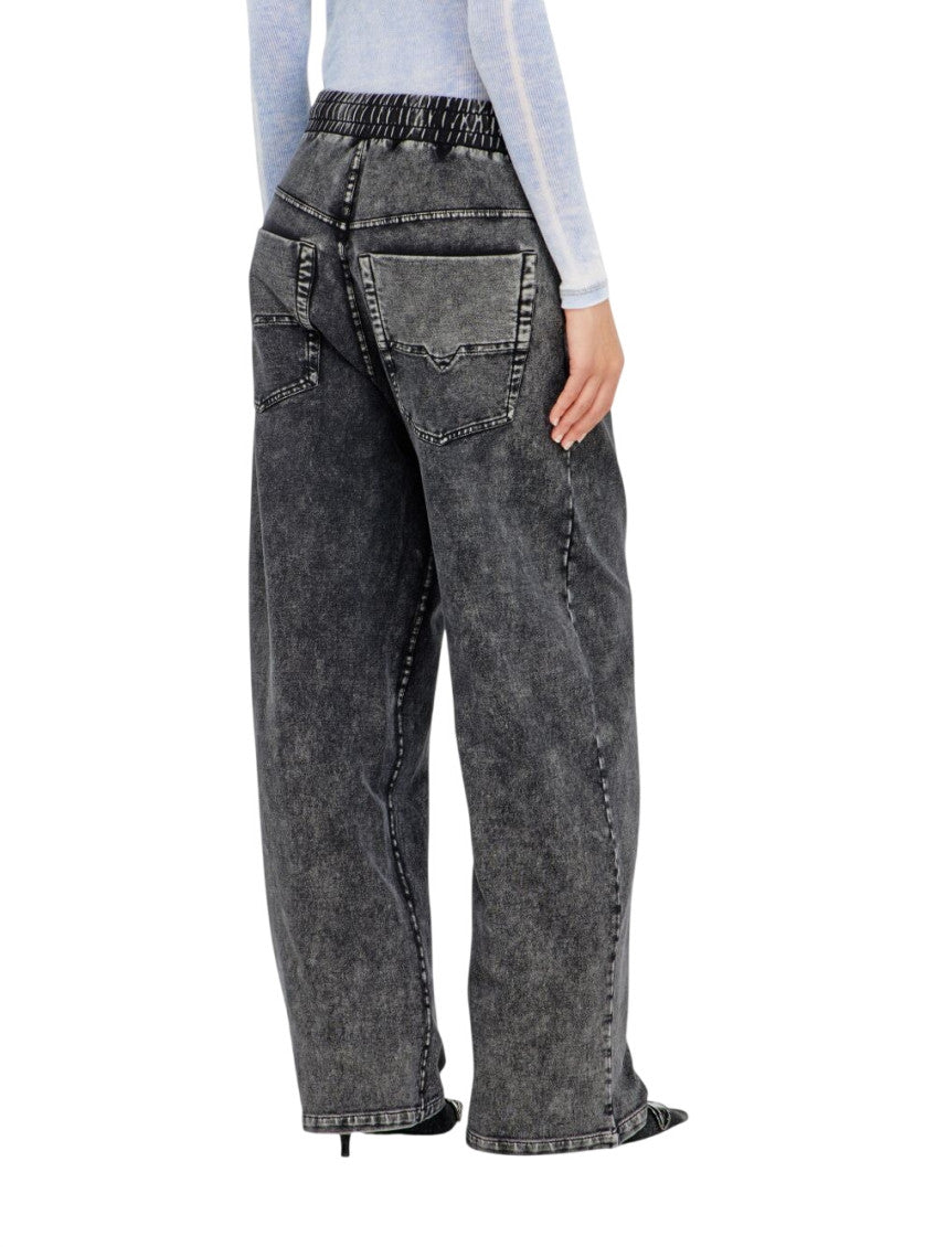 Dark Grey Loose High Rise Jeans 3