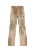 Light Brown Loose Jeans 1