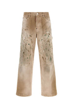 Light Brown Loose Jeans 1