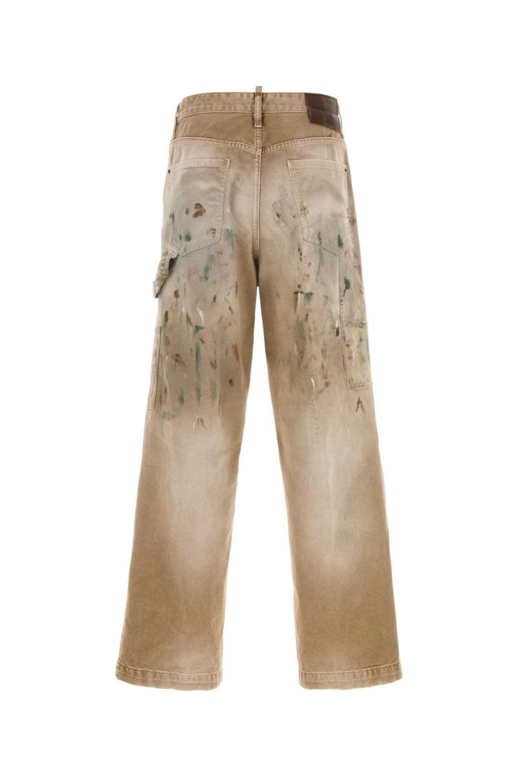 Light Brown Loose Jeans 2