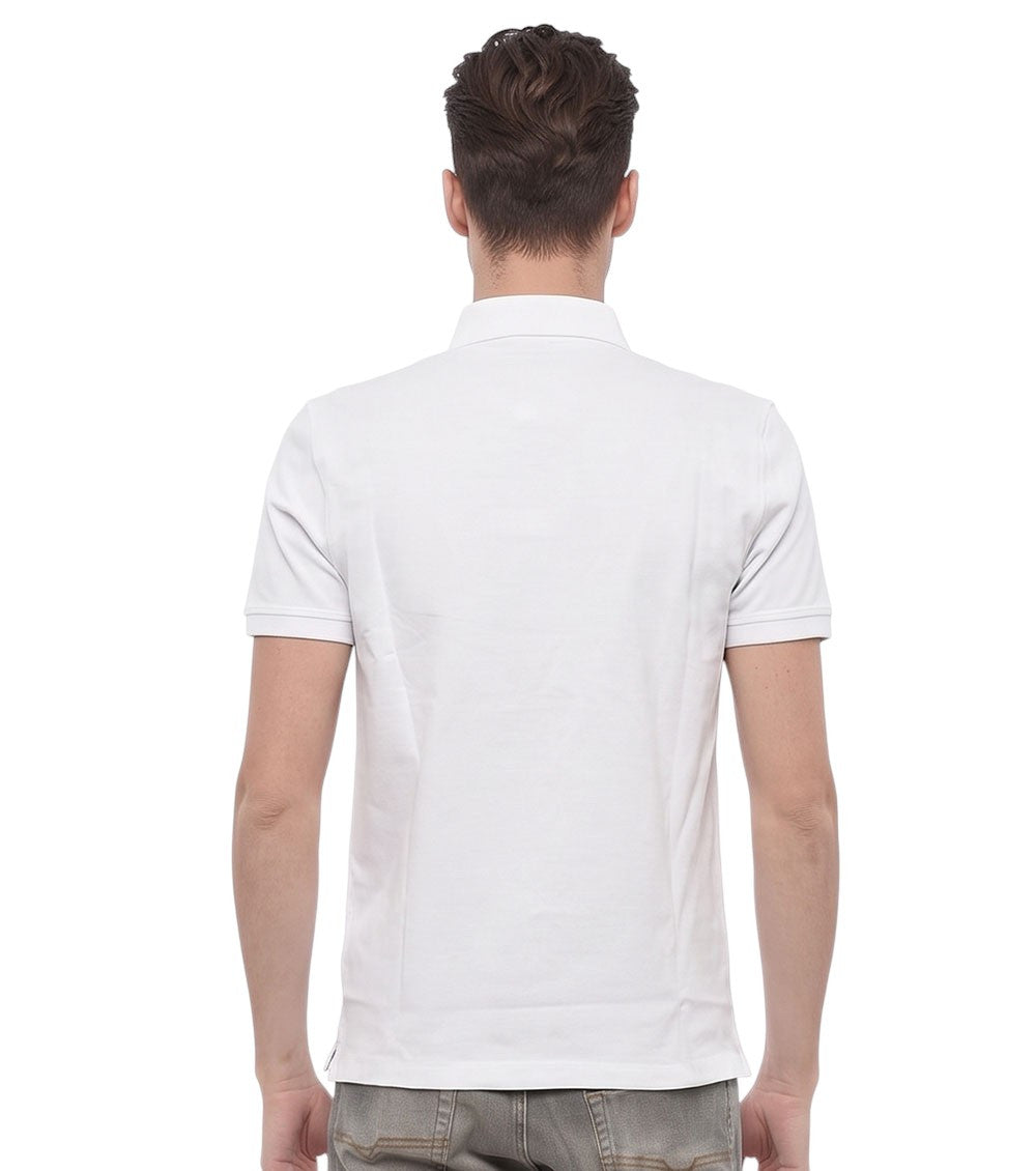 White Shirt Collar Polo 2