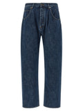 Blue Mid Rise Jeans 1