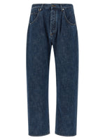 Blue Mid Rise Jeans 1
