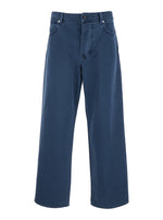 Blue Mid Rise Jeans 1