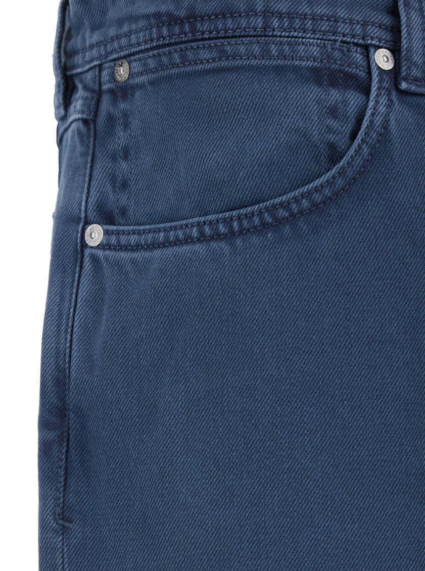 Blue Mid Rise Jeans 3