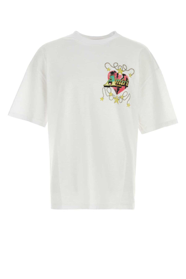 White Crew Neck T-Shirt 1