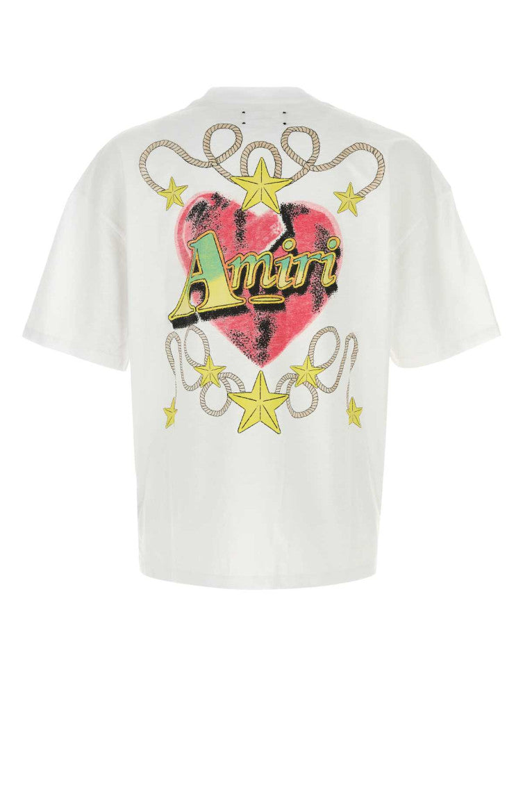 White Crew Neck T-Shirt 2