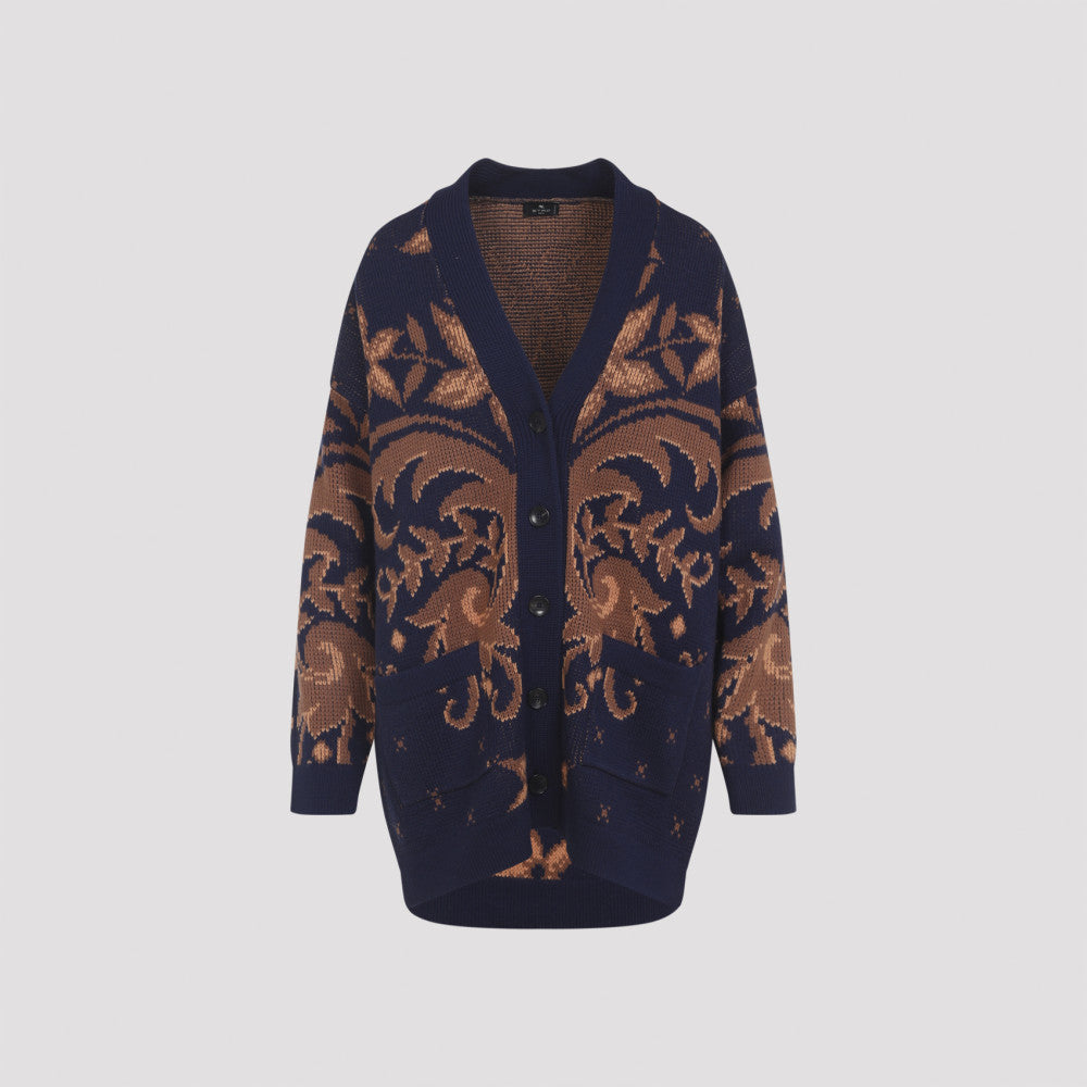 Multi Color Floral Cardigan 2