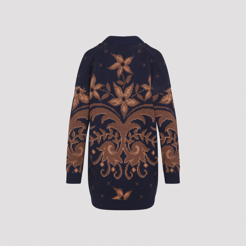 Multi Color Floral Cardigan 4