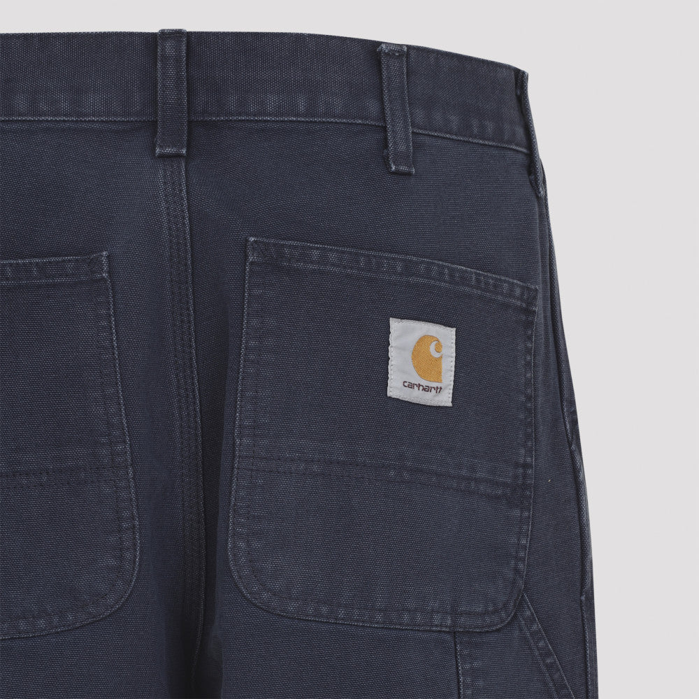 Navy Blue Straight Leg Jeans 5