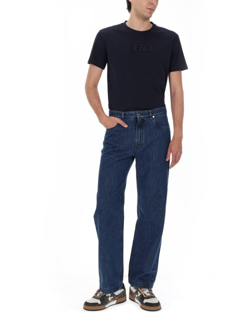 Dark Blue Logo T-Shirt 2