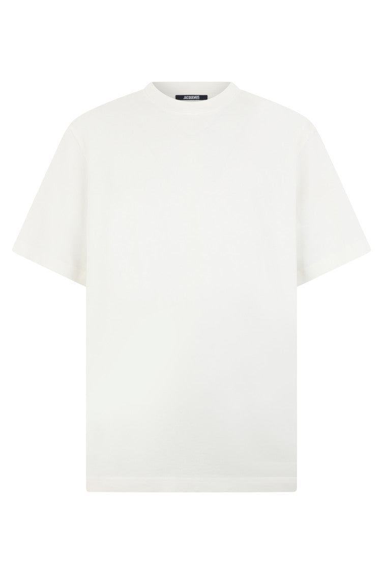White Crew Neck T-Shirt 1