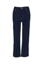 Dark Blue High Rise Jeans 1
