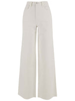 Off White Wide Leg High Rise Jeans 1